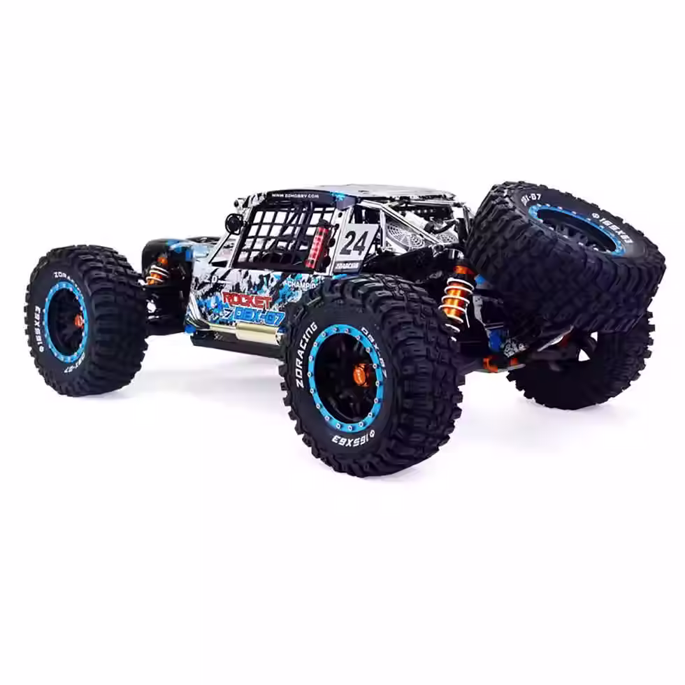 Miniatura: ZD Racing DBX-07 1/7 4x4 Brushless RTR – 80 km/h