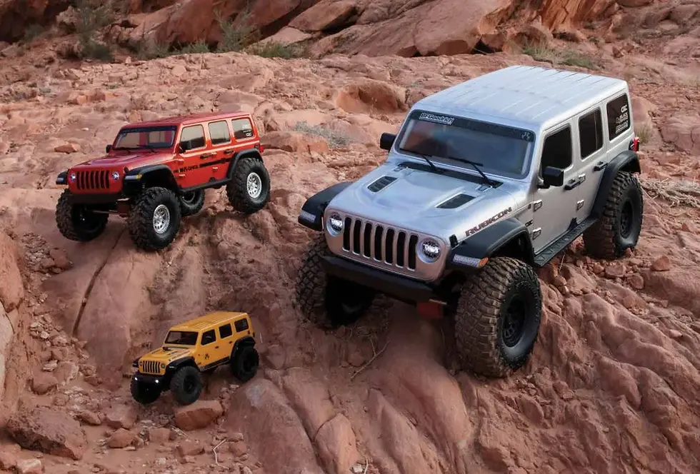 Miniatura: Axial SCX6 Jeep JLU Wrangler 4WD RTR
