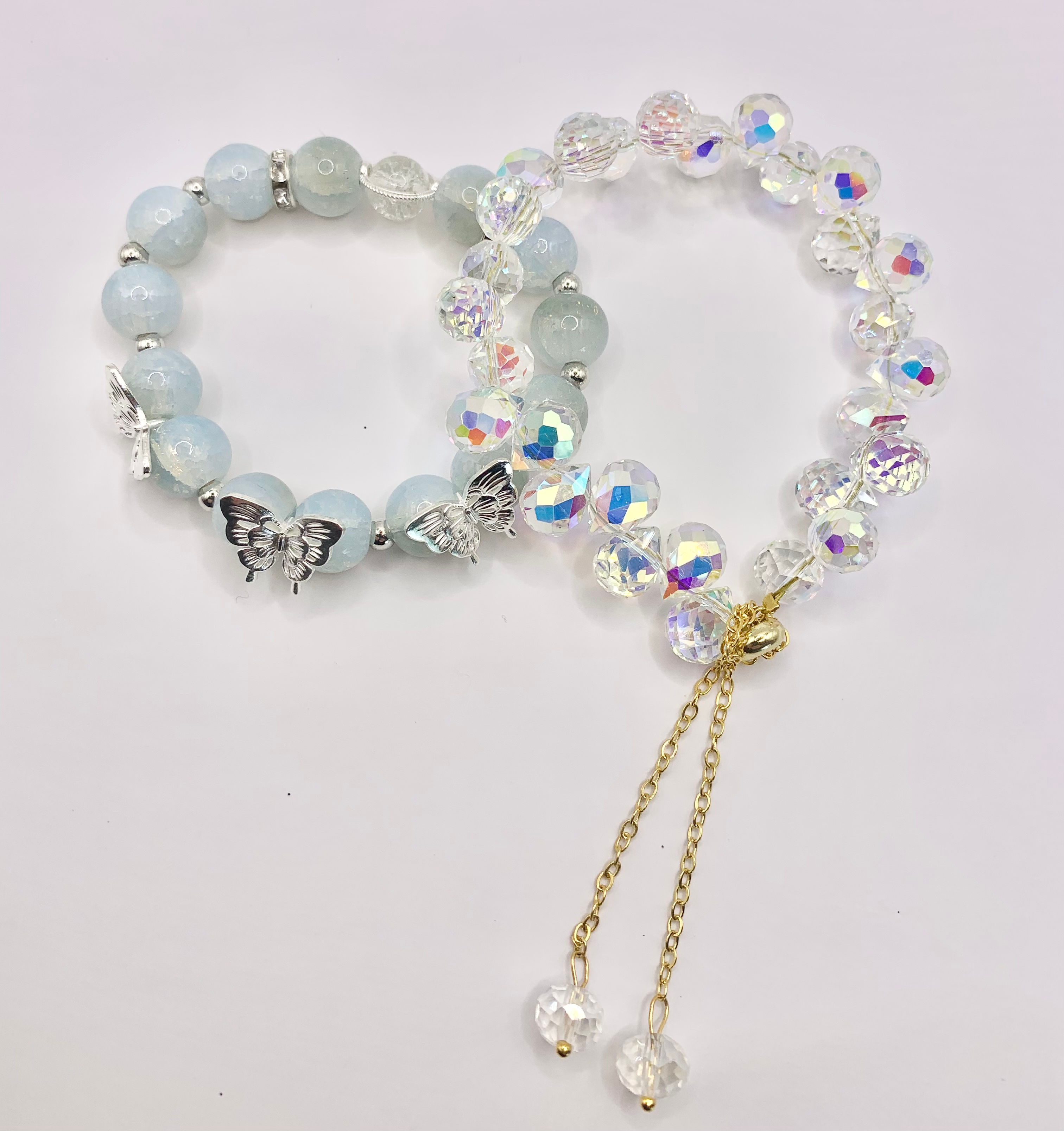 Glass bead bracelets -Live Product 10 bag start