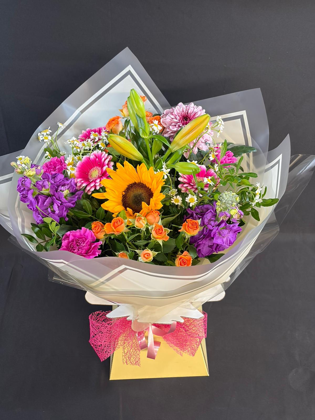 Bright Florist Choice Aqua