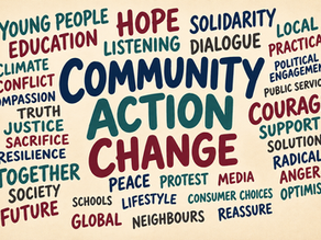 world cloud from climate event