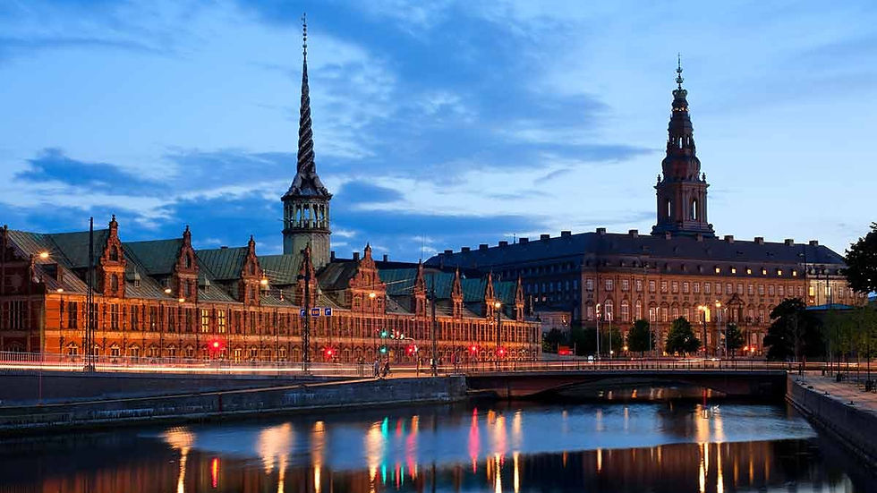 An image of Christiansborg Palace in Copenhagen Denmark
