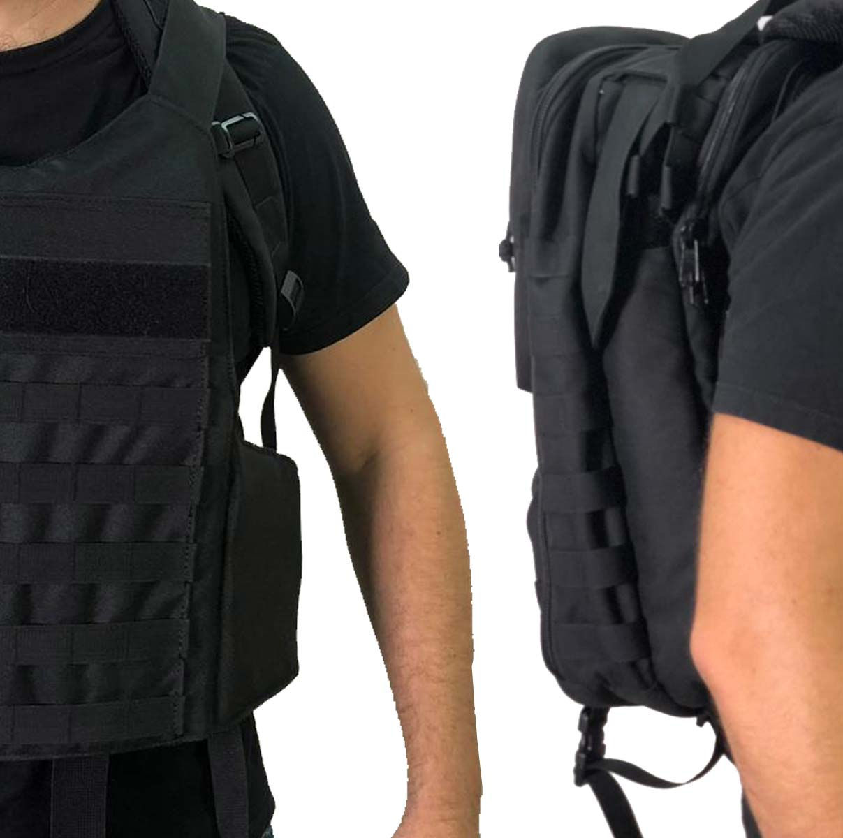 Masada – Bulletproof Tactical Backpack Full Body Armor/Bulletproof Vest (IIIA)