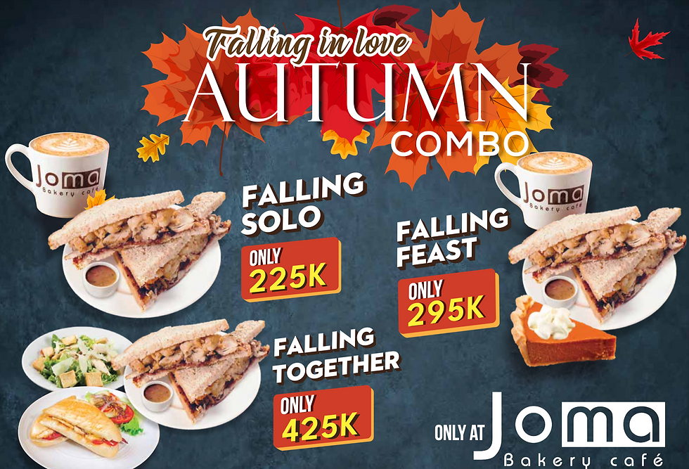Combo mùa Thu trọn vẹn cùng Joma