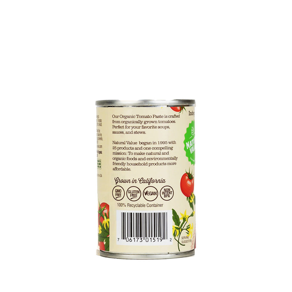Thumbnail: Organic Tomato Paste 6oz 24pk