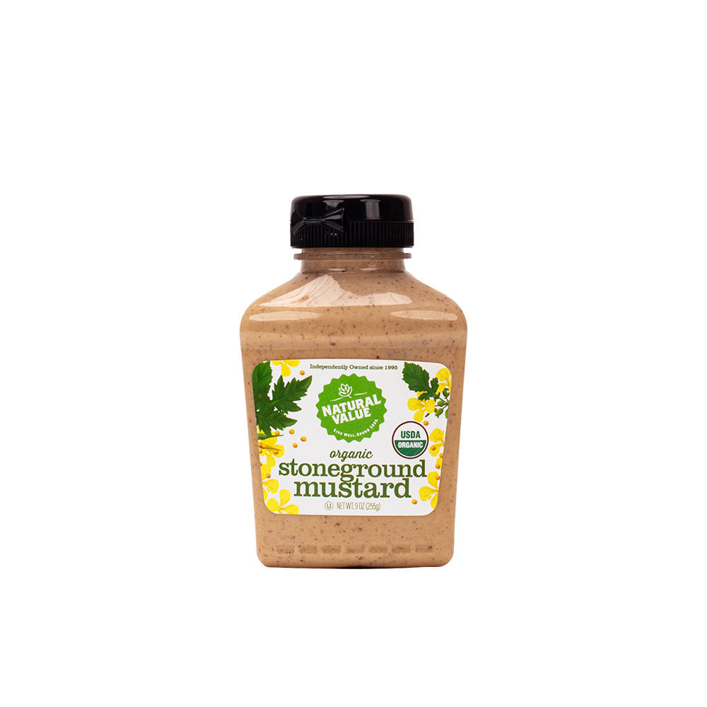 Natural Value Organic Stoneground Mustard