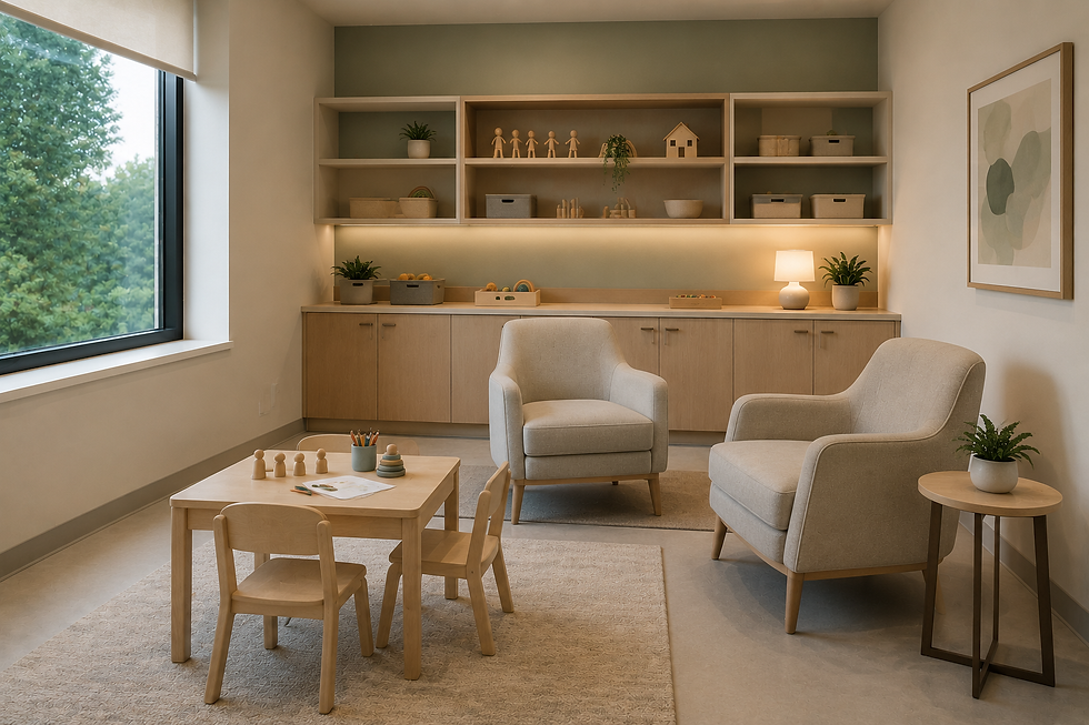 CHILD & ADOLESCENT THERAPY ROOMS
