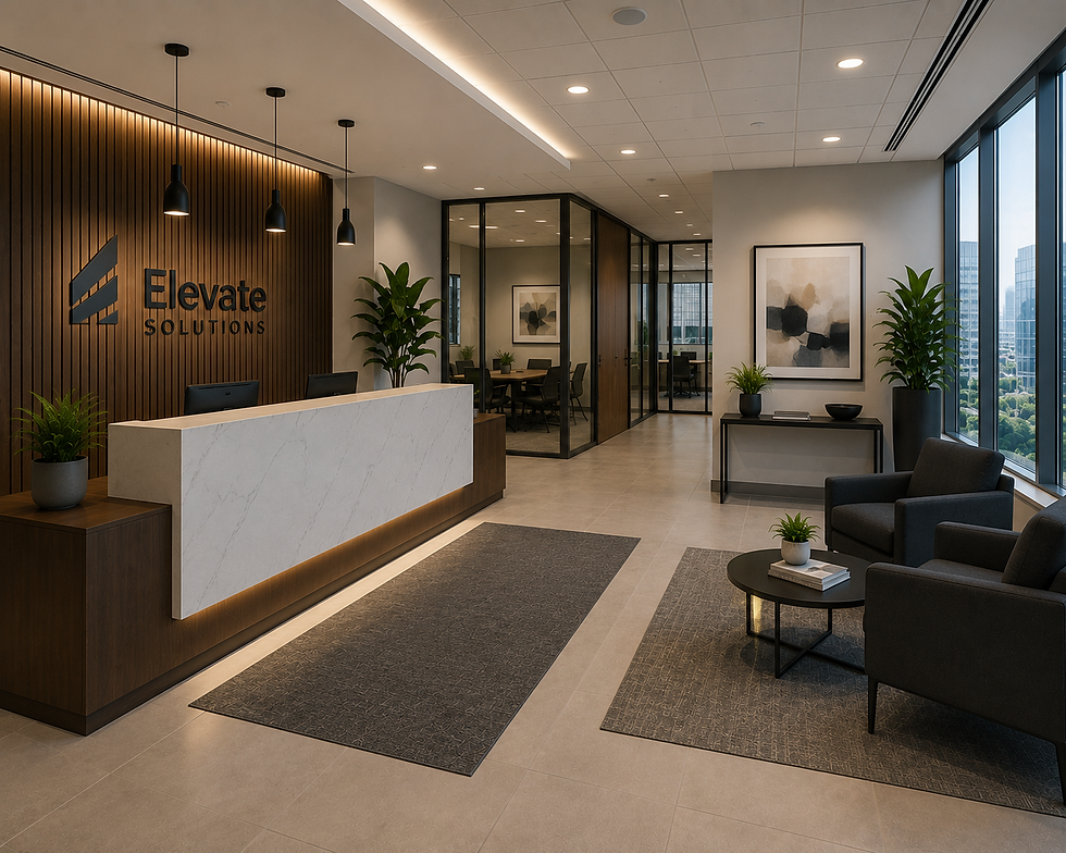 RECEPTION AREA CORPORATE OFFICE