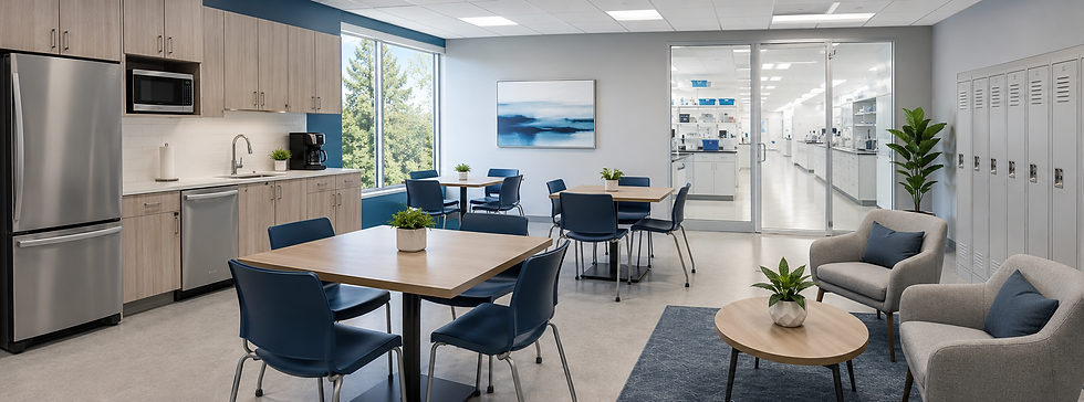BREAK ROOMS & EMPLOYEE AREAS