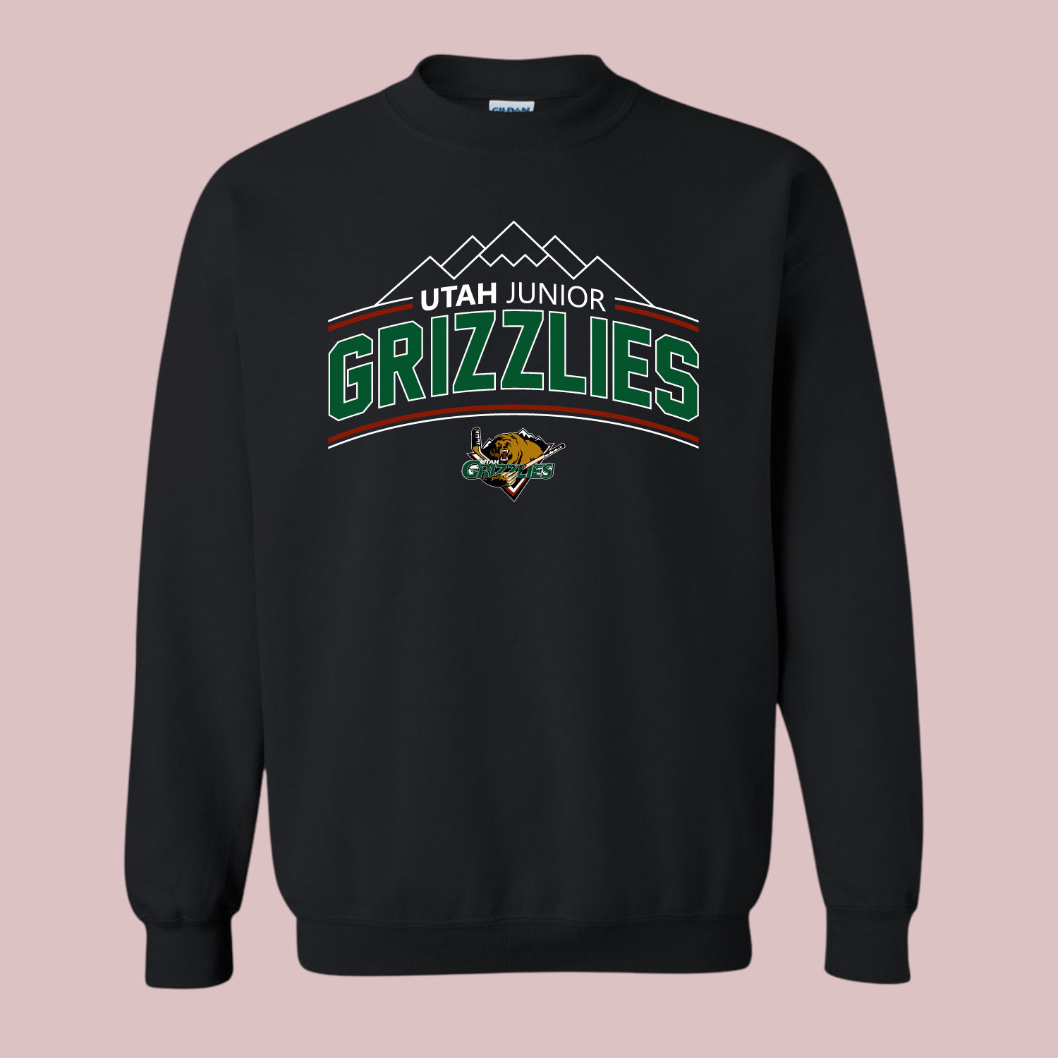 Utah Mountains Jr. Grizzlies Crew Sweatshirt