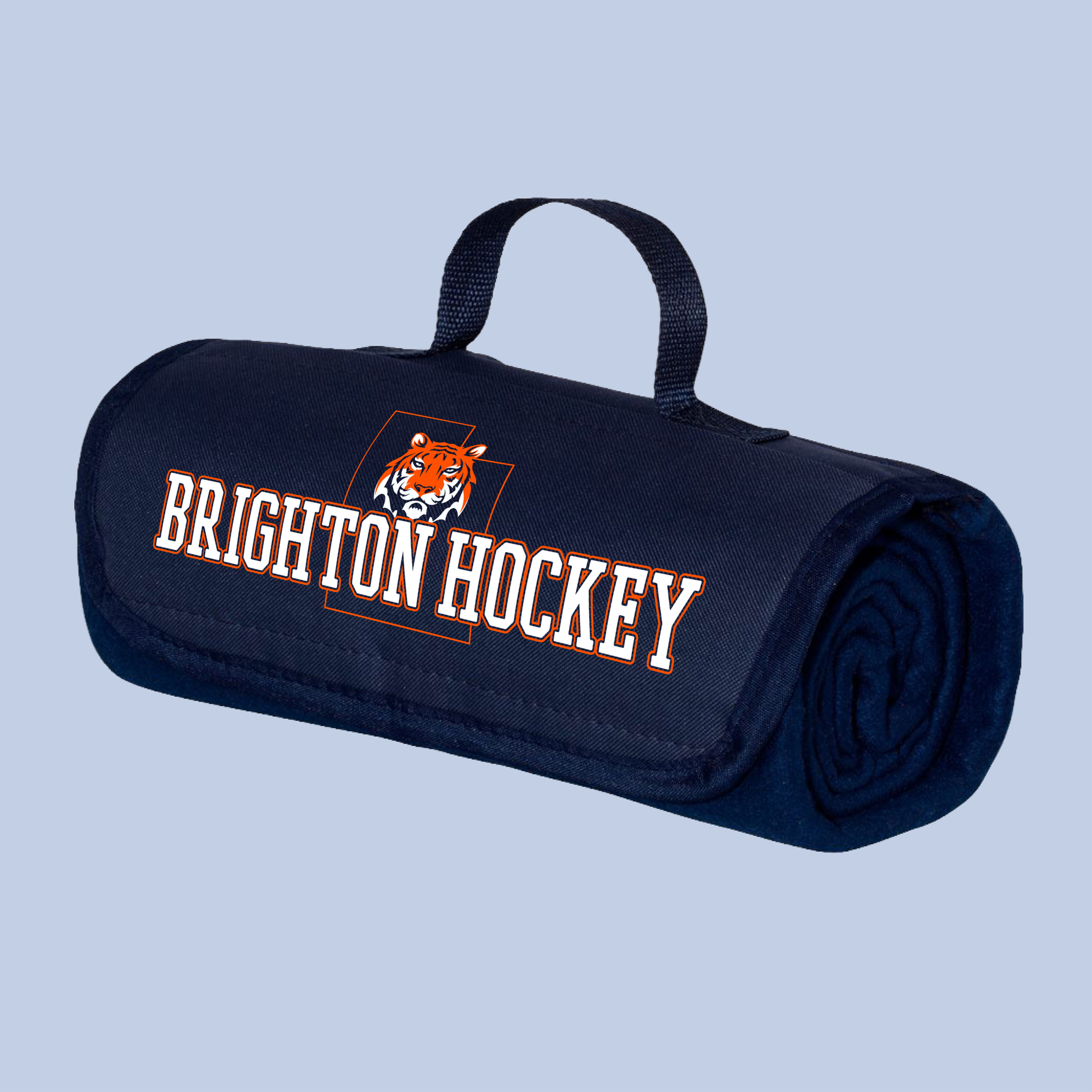 Brighton Hockey Rolled Fleece Blanket