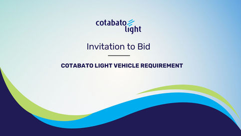 COTABATO LIGHT VEHICLE REQUIREMENT