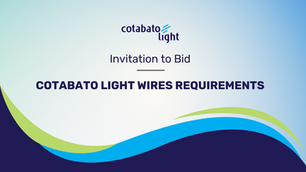 COTABATO LIGHT WIRES REQUIREMENTS