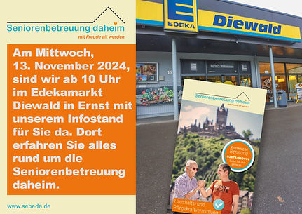 Infostand Edeka