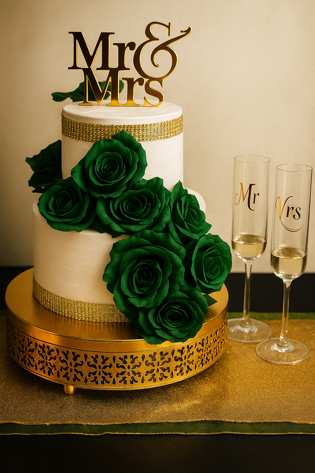 Arranged Food and Objects