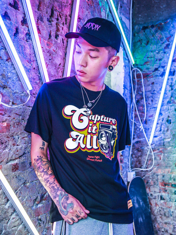 Letter Print Short Sleeve Tee