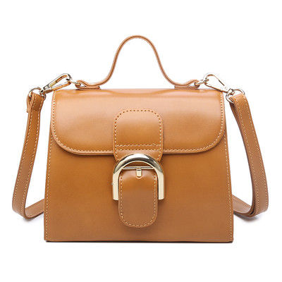 Thumbnail: Hasp Chic PU Shoulder Bag