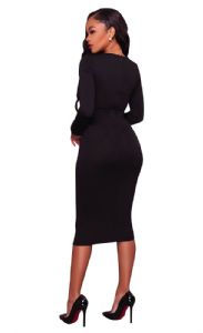 Thumbnail: Autumn Winter Lovely Pullover Dress