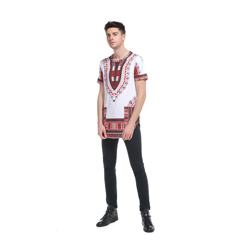 Thumbnail: National Style Printing Hip Hop Short Sleeve Tee