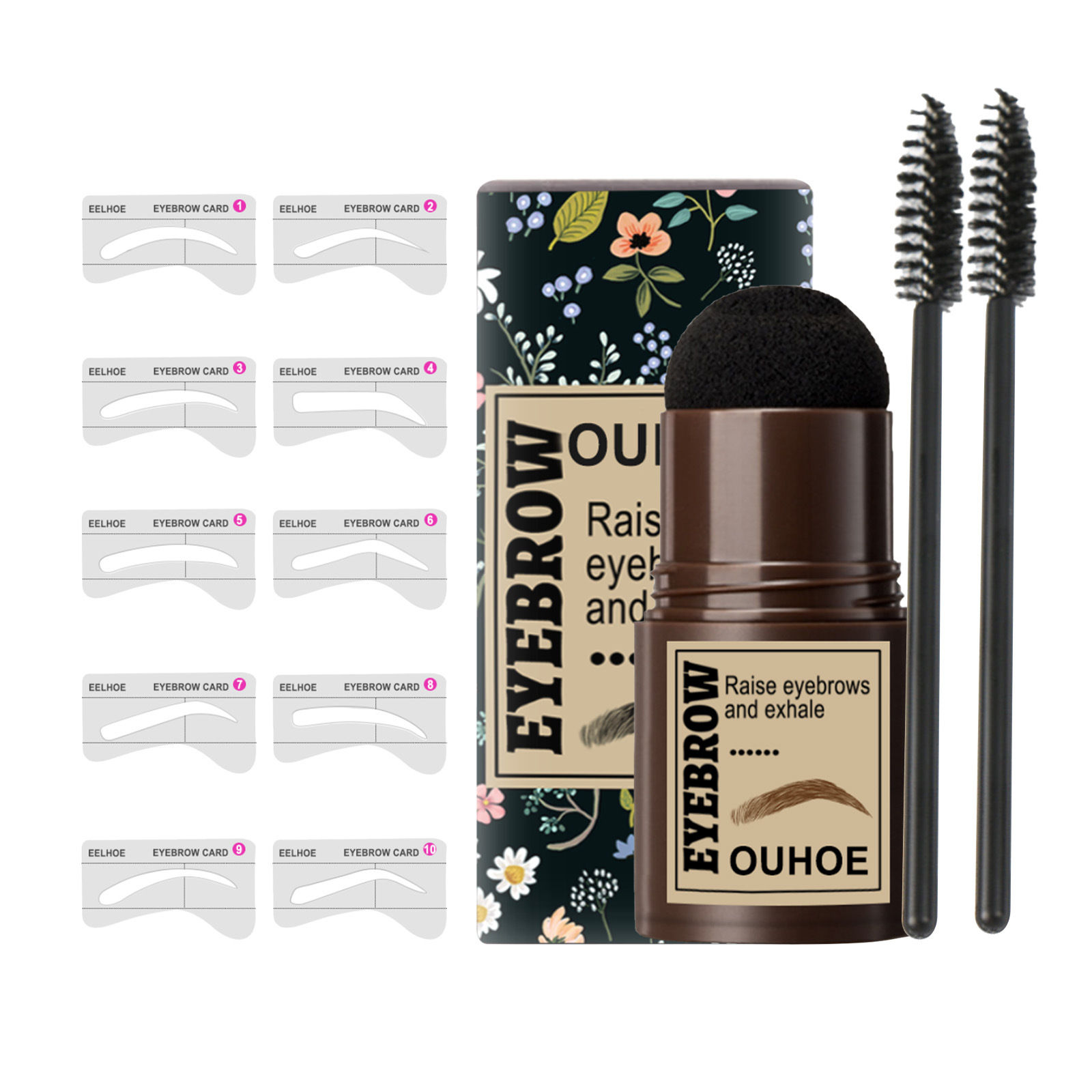 Waterproof 3-in-1 Eyebrow & Hairline Stamp