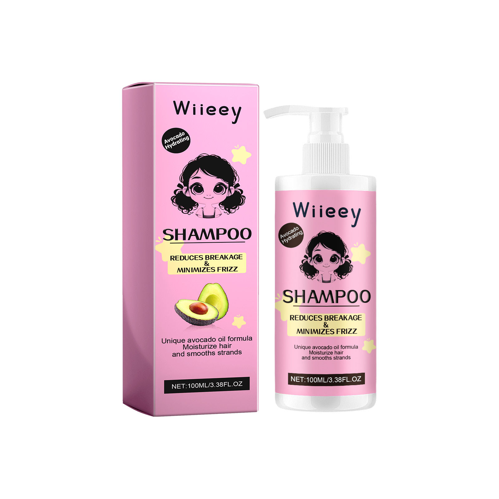 Avocado Revitalizing Hair Shampoo – Deep Cleansing, Oil Control & Volumizing