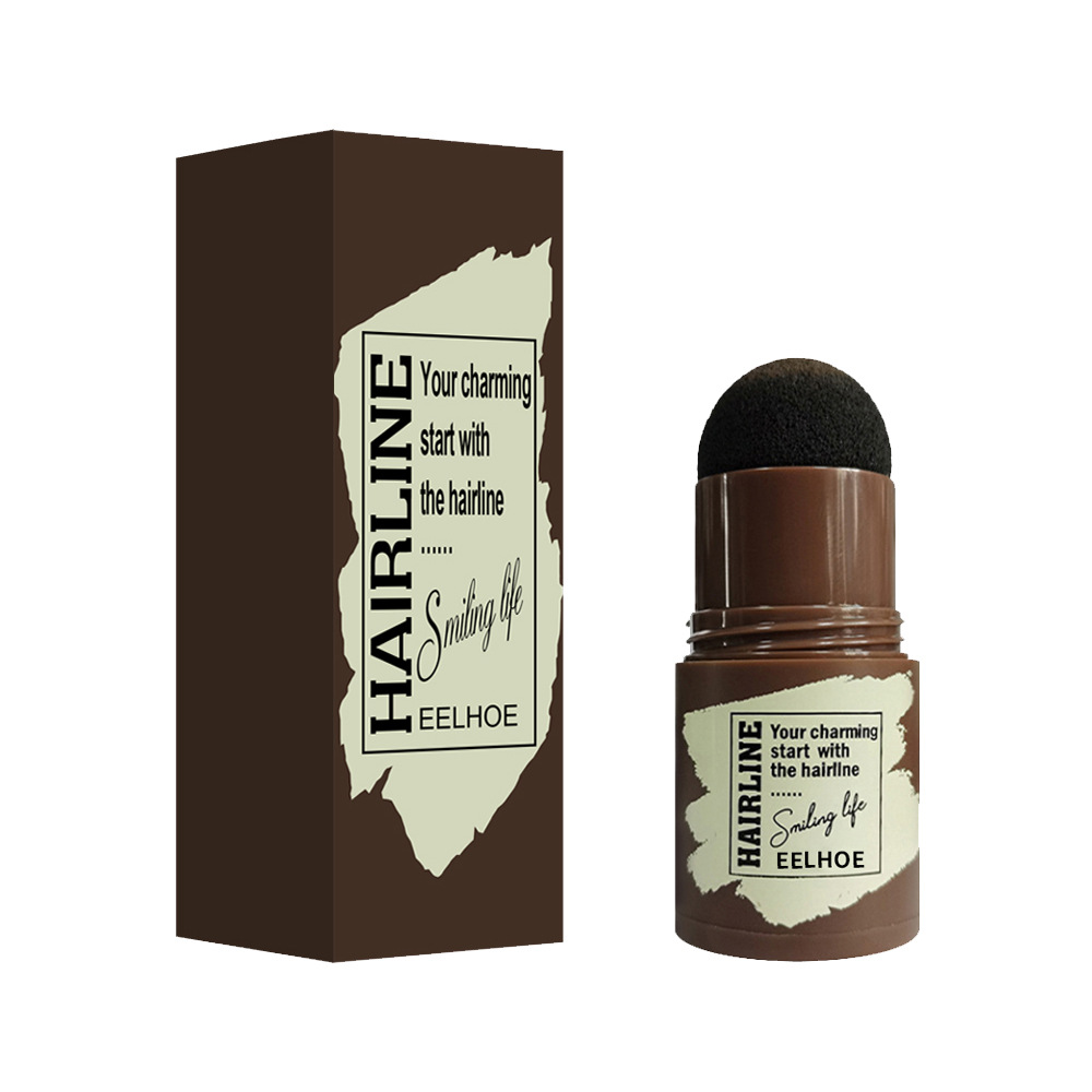 EELHOE 2-in-1 Hairline & Eyebrow Stamp Kit – Natural Dark Brown