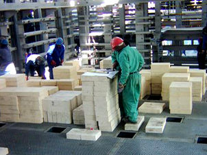 REFRACTORY MATERIALS HANDLING ONSITE