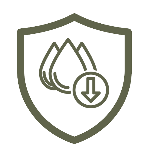 Naturally Low in Fat certification shield icon