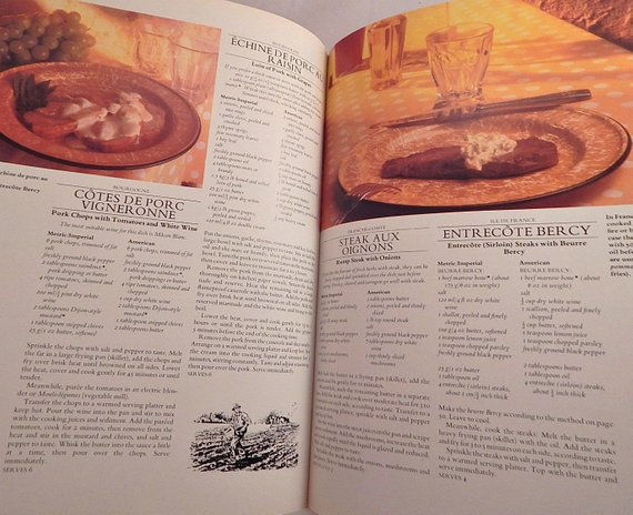 Thumbnail: Encyclopedia of French Cooking Cook Book Elisabeth Scotto Vintage 1982 Cookbook