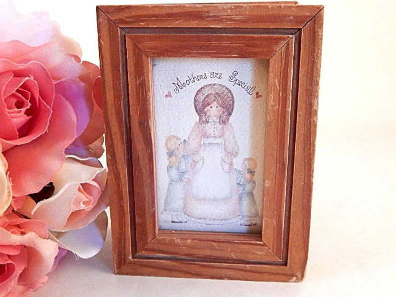 Thumbnail: Jewelry Box Ring Keeper Mothers are Special Wooden Keepsake Trinket Storage Vintage Gift Box for Mom