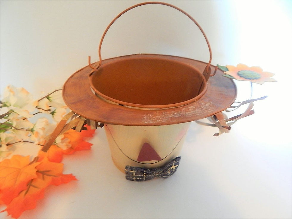 Thumbnail: vintage, , craft supply, figurine, knick knack, home decor, fall, thanksgiving, table top, vingnette, centerpiece, halloween,