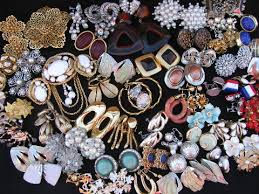 Thumbnail: Jewelry Mystery Box Vintage Collectible Earrings Necklaces Pins Bracelets