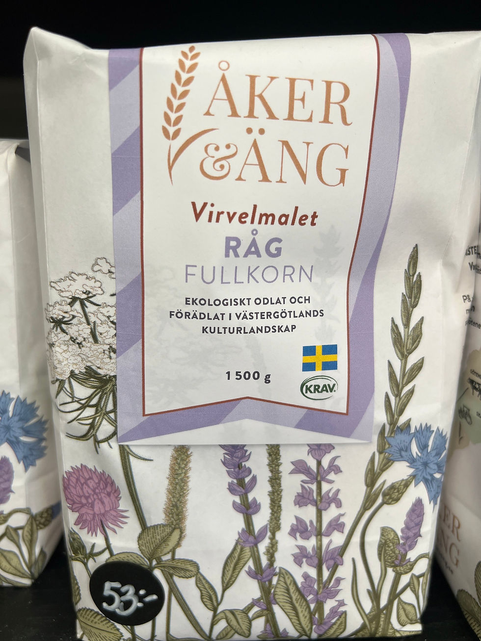 Råg fullkorn virvelmalet 