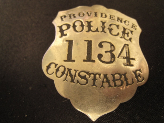 Antique Badge POLICE CONSTABLE Providence Rhode Is antiquecollectibles