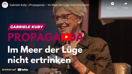 „Im Meer der Lüge nicht ertrinken“