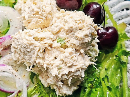 High-Protein Whipped Chicken Salad