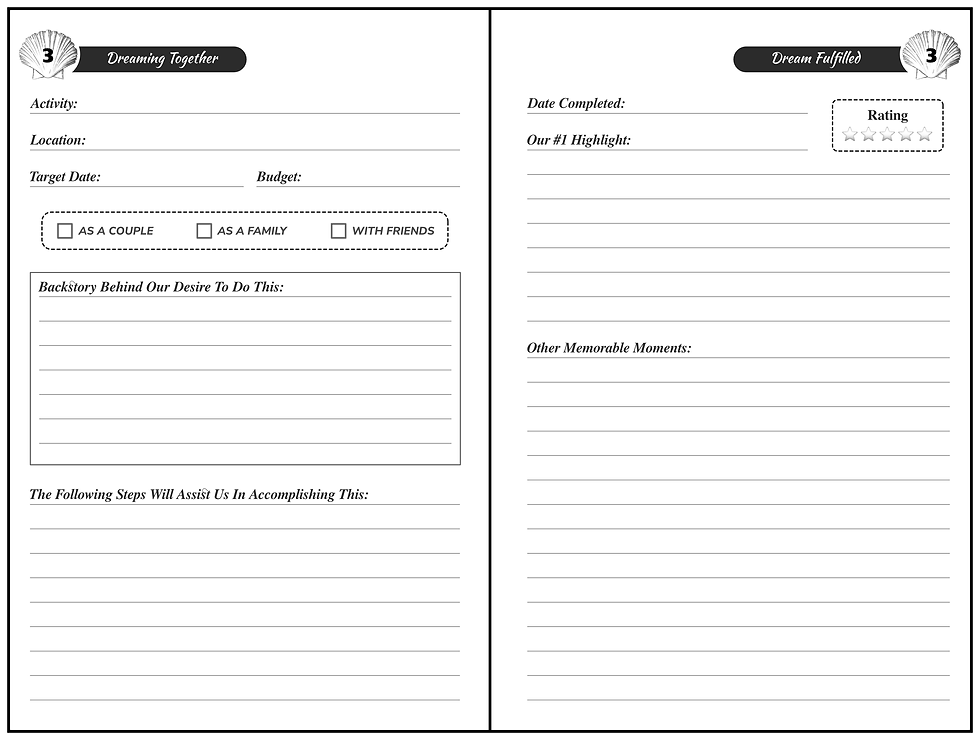 Thumbnail: Married with a Purpose: A Couples Bucket List Journal