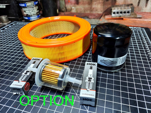 Kit Entretien Moteur Briggs & Stratton Vanguard - Filtre Air Carburant Huile Pompe