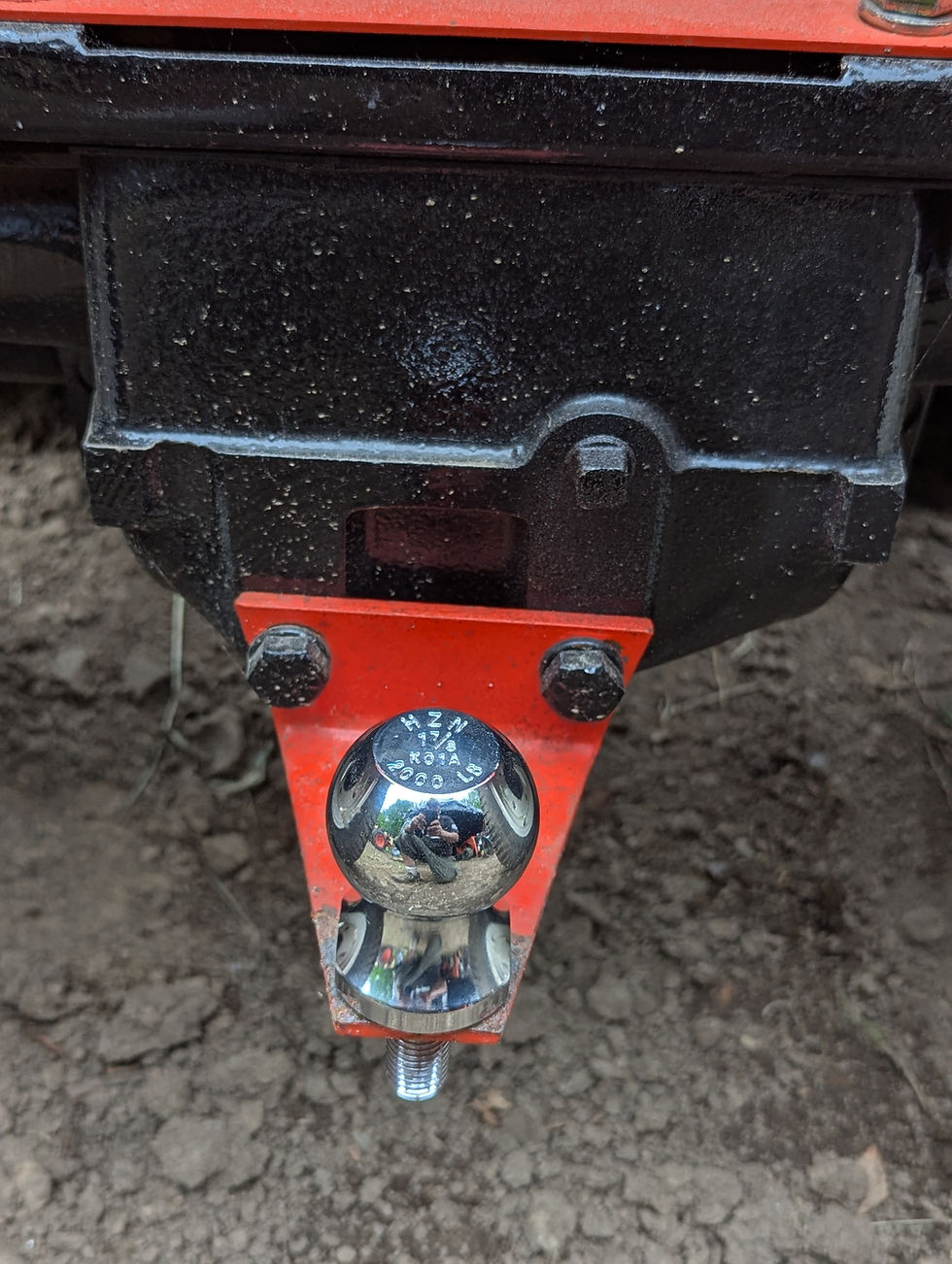 Thumbnail: NEA0284 Trailer Hitch Balls 1-7/8",  2" with 5/8" Shank Garden Tractor ATV ETC.