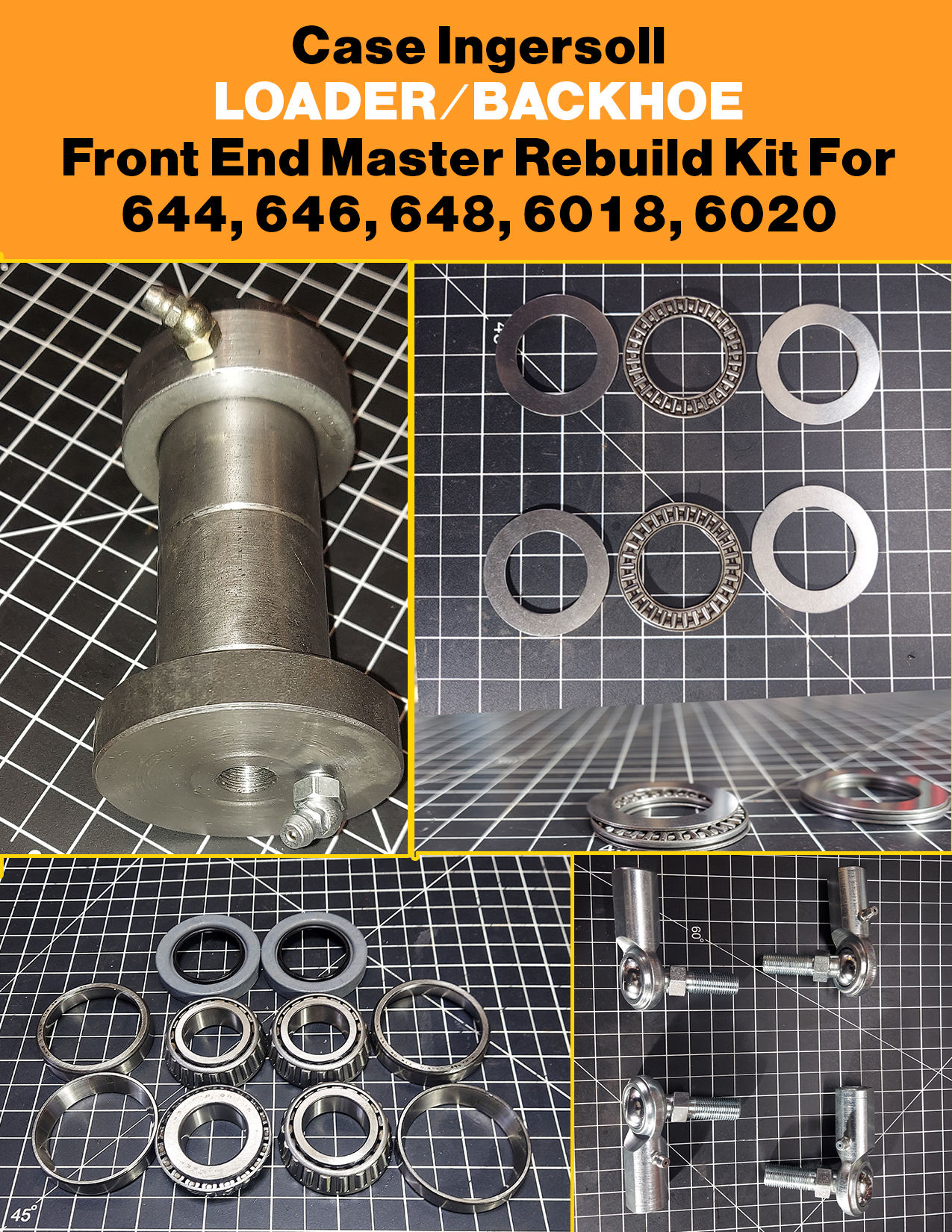 LOADER Front End Complete Upgrade Master Kit Case Ingersoll Loaders & Backhoes