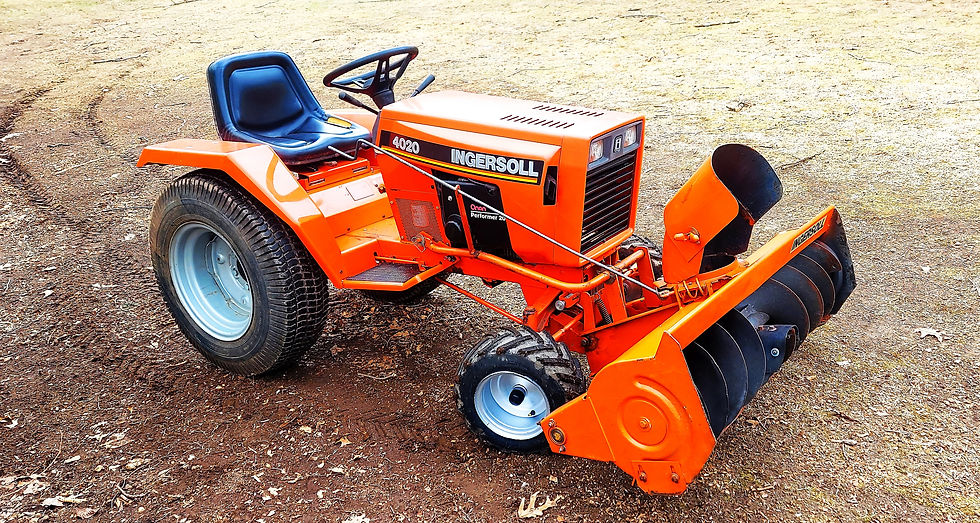 Thumbnail: 1 Owner! Case Ingersoll 4020 48 inch Snow Blower