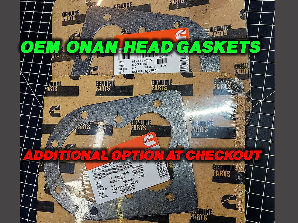 Thumbnail: NEE0124K- Onan B, BM Series Master Tune Up/Decarbon/Valve Adj WITH Oil Filter