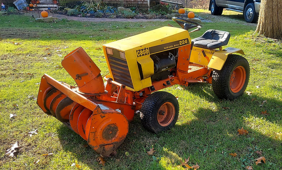 Thumbnail: CASE 224 And Snow Blower