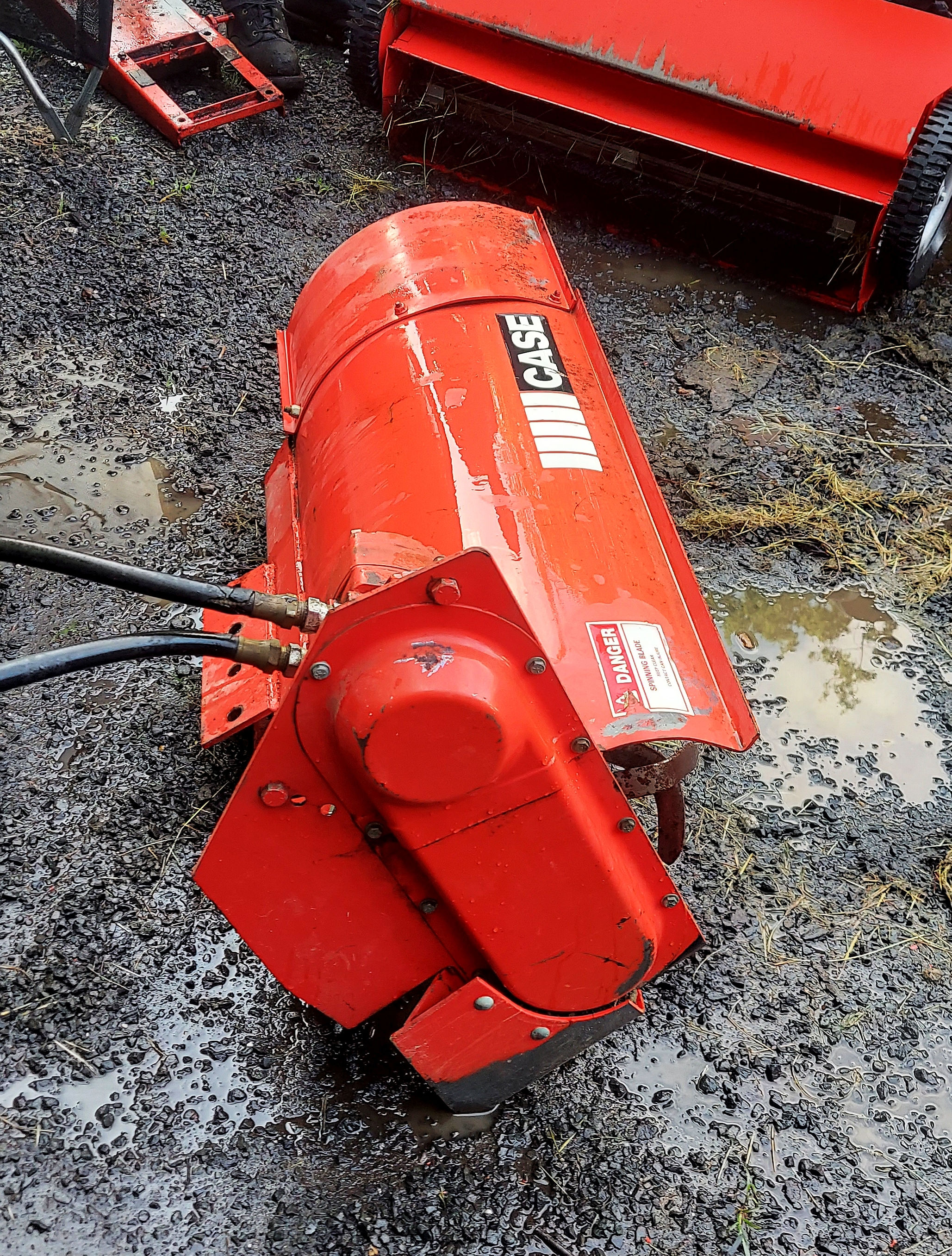 Case Ingersoll Roto Tiller Hydraulic Drive NICE SHAPE!