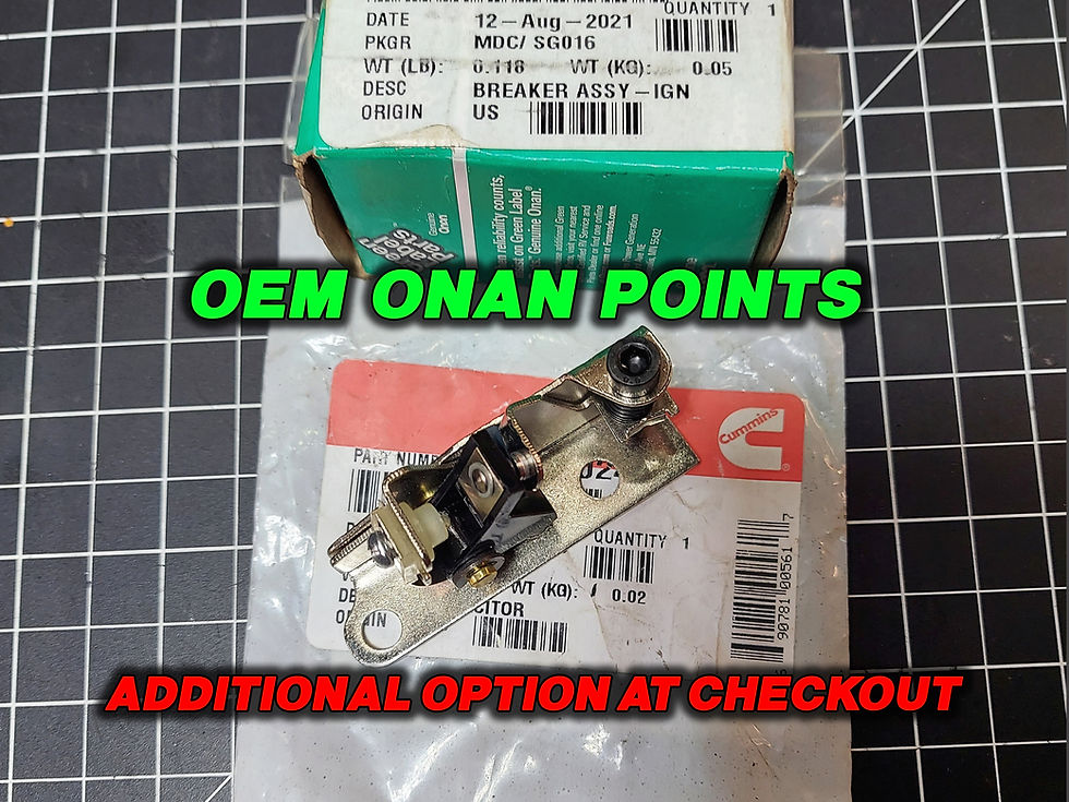Thumbnail: NEE0124K- Onan B, BM Series Master Tune Up/Decarbon/Valve Adj WITH Oil Filter