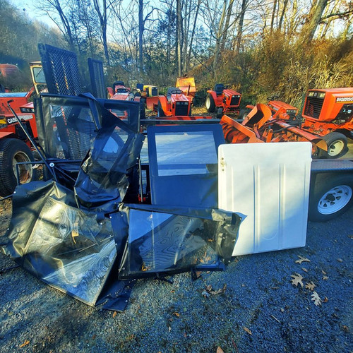 LIKE NEW Soft Cab for Garden Tractors Off CASE INGERSOLL Case Ingersoll Tract