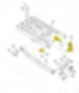 Thumbnail: C14459, C25789 Sleeve Hitch UPGRADED Bracket  Kit C47807, C47809, NEA0269