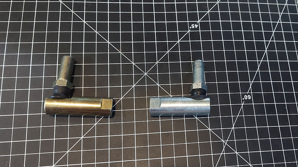 Thumbnail: C44641  C44650 Case Ingersoll OEM Rod End Steering Ball Joints STANDARD Duty 4