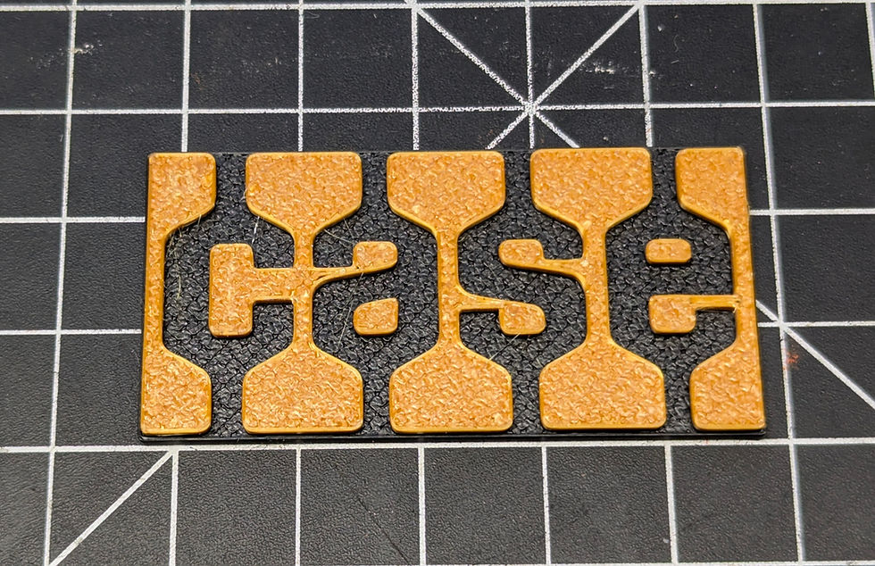 Thumbnail: 321-5040 XL  "Case" Emblem Medallion Early "Tread" Style C30539 Large