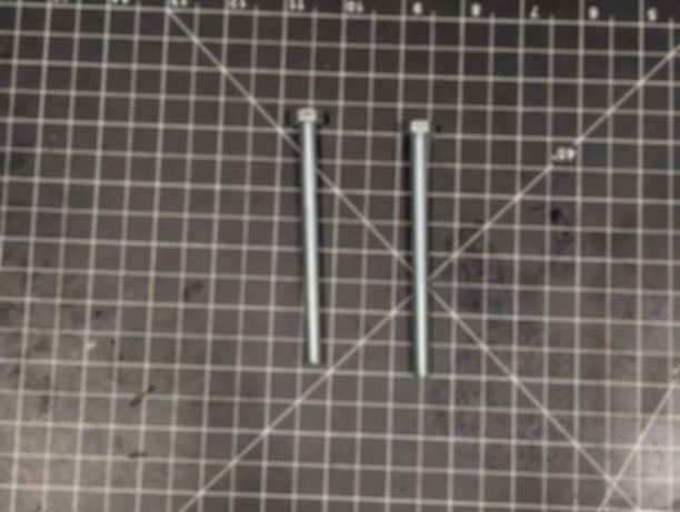 123 101, Adjusting Bolt 60" Mower Deck Spindles